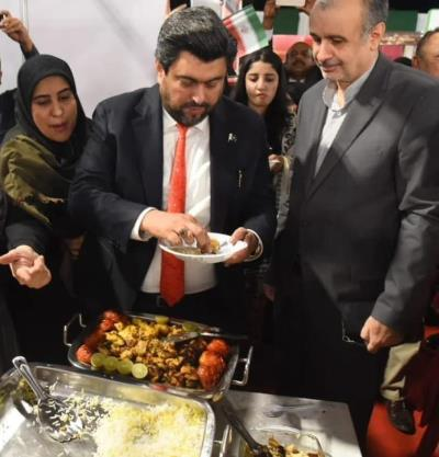 کراچی میں پاکستان ڈپلومیٹک فیسٹول کا انعقاد اور اس میں ایرانی کھانوں پر مشتمل اسٹال